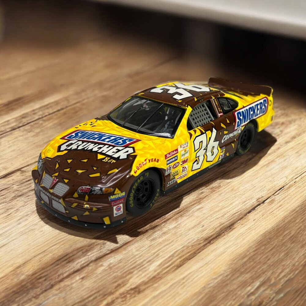 Ken Schrader NASCAR #36 Snickers Racing Champions Pontiac Grand Prix from 2000